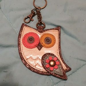 Owl Chala Keychain Changepurse
